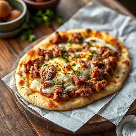 Bake Seasoned Pork Flatbread - Pastrmajlija Recipe